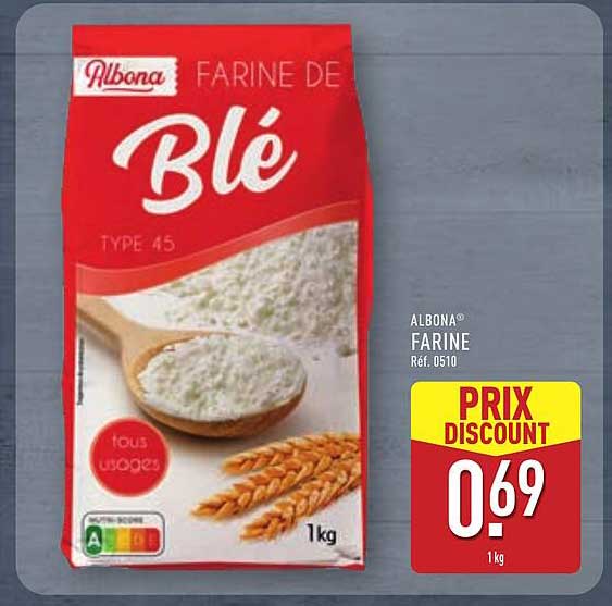 FARINE DE BLÉ TYPE 45