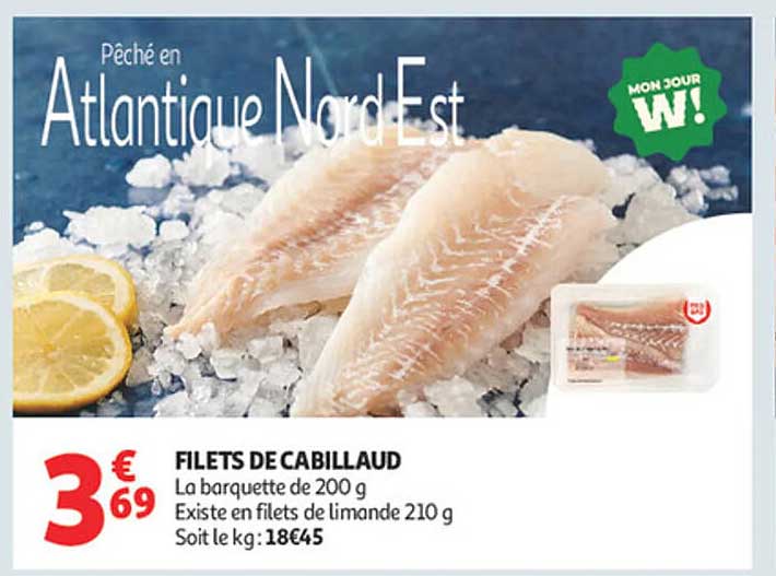 FILETS DE CABILLAUD