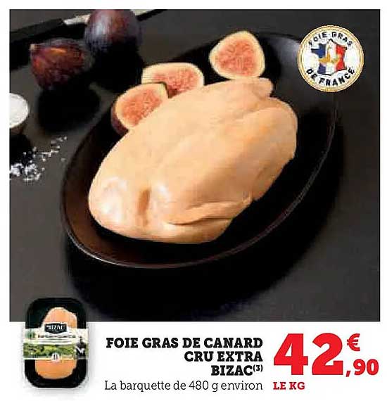 FOIE GRAS DE CANARD CRU EXTRA BIZAC(3)