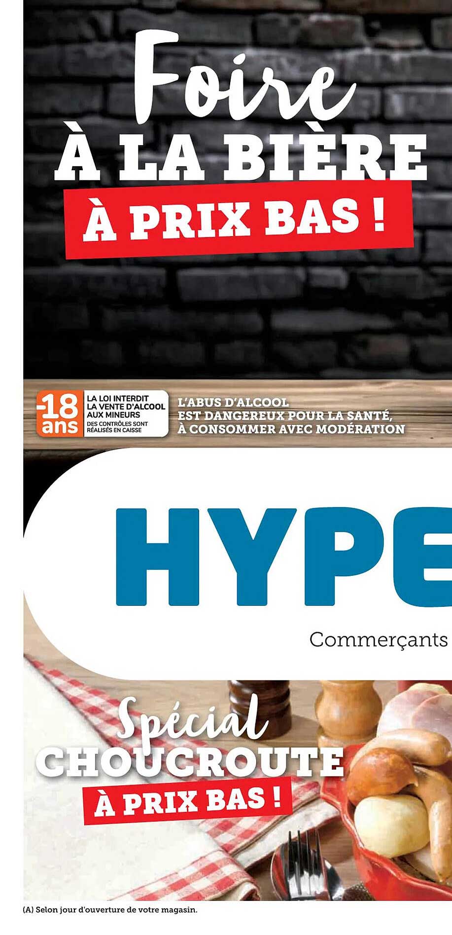 Foire à la bière à prix bas !