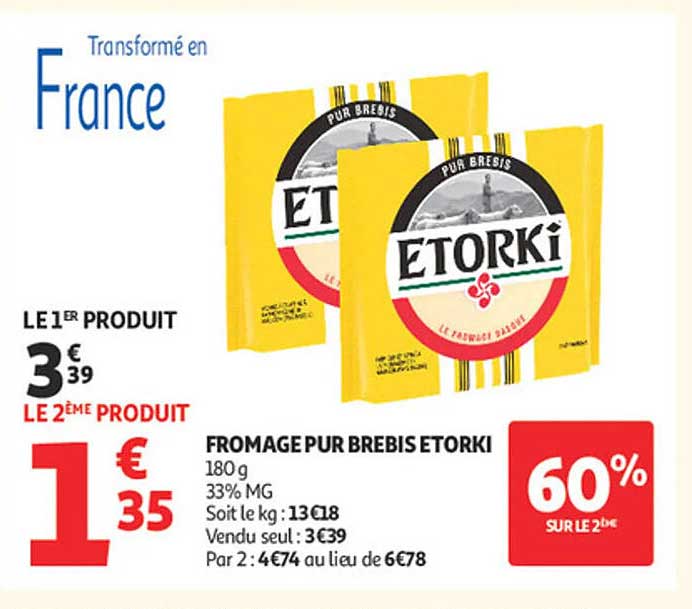 FROMAGE PUR BREBIS ETORKI