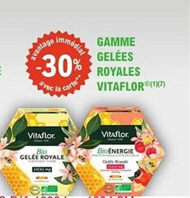 GAMME GELÉES ROYALES VITAFLOR