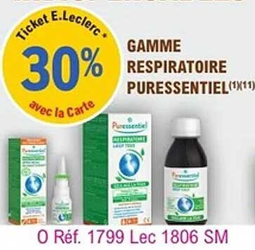 GAMME RESPIRATOIRE PURESSENTIEL