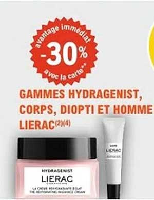 GAMMES HYDRAGENIST, CORPS, DIOPTI ET HOMME LIERAC