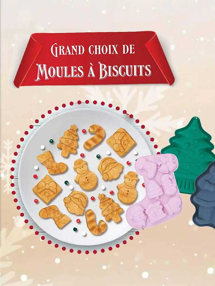 Grand choix de Moules à Biscuits