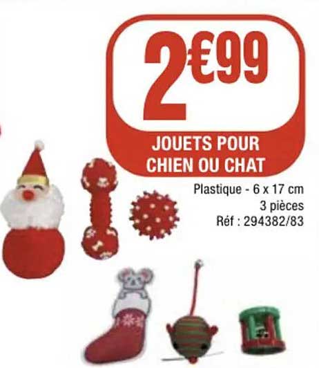 JOUETS POUR CHIEN OU CHAT