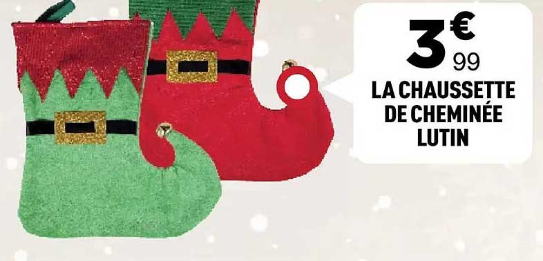 LA CHAUSSETTE DE CHEMINÉE LUTIN