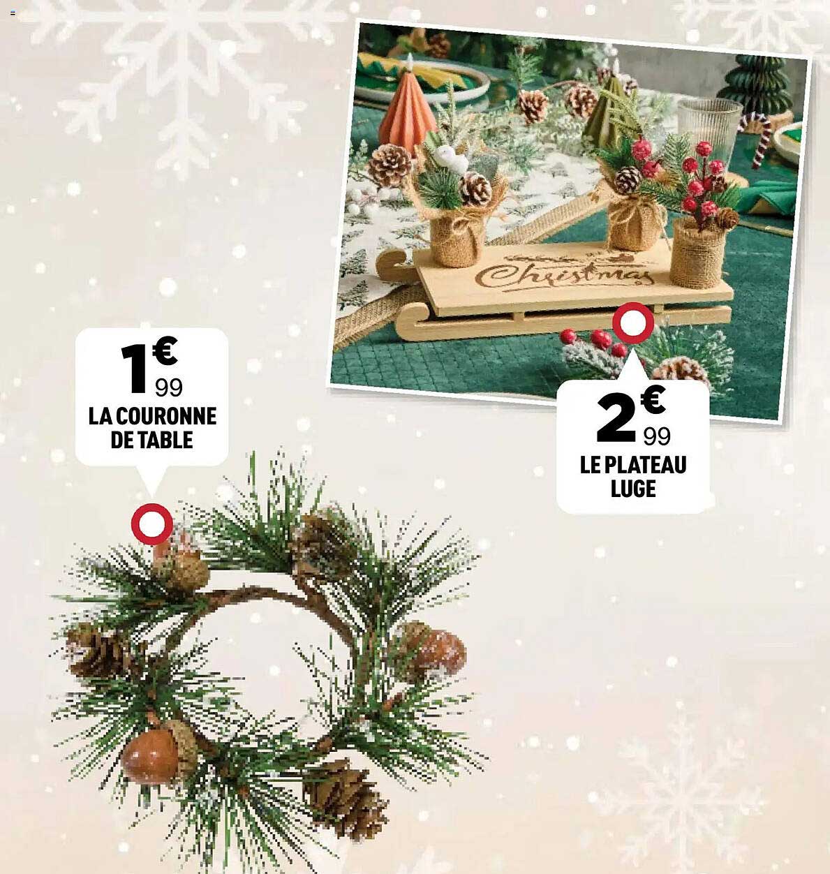 LA COURONNE DE TABLE