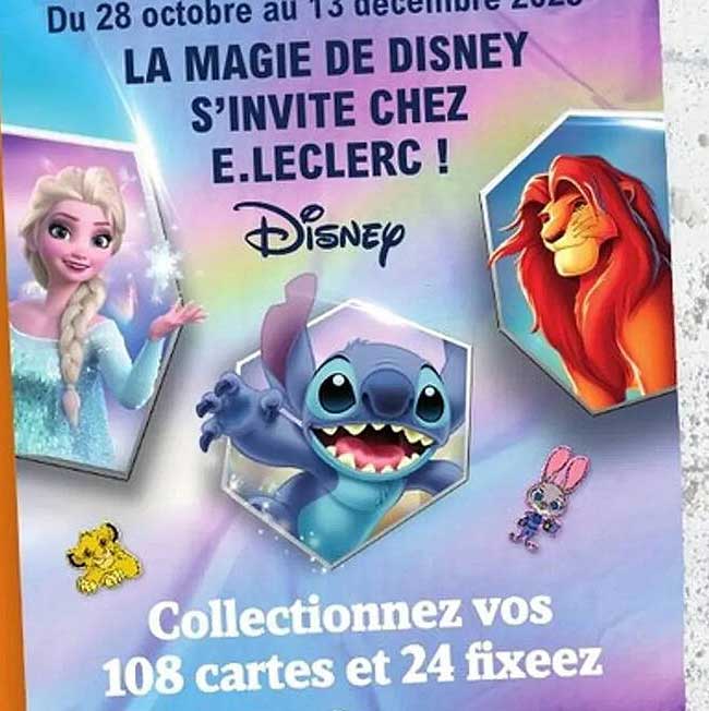 LA MAGIE DE DISNEY S'INVITE CHEZ E.LECLERC !