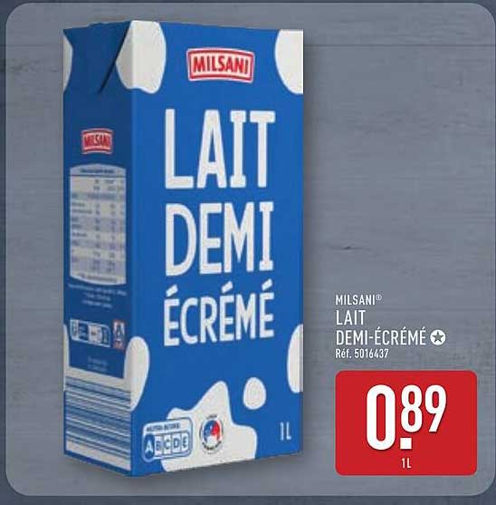 Lait Demi-Écrémé MILSANI®
