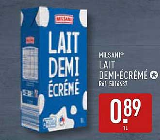 LAIT DEMI-ÉCRÉMÉ