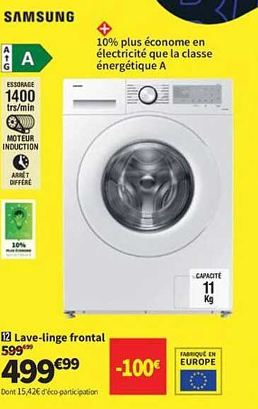 Lave-linge frontal Samsung