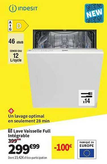 Lave Vaisselle Full Intégrable