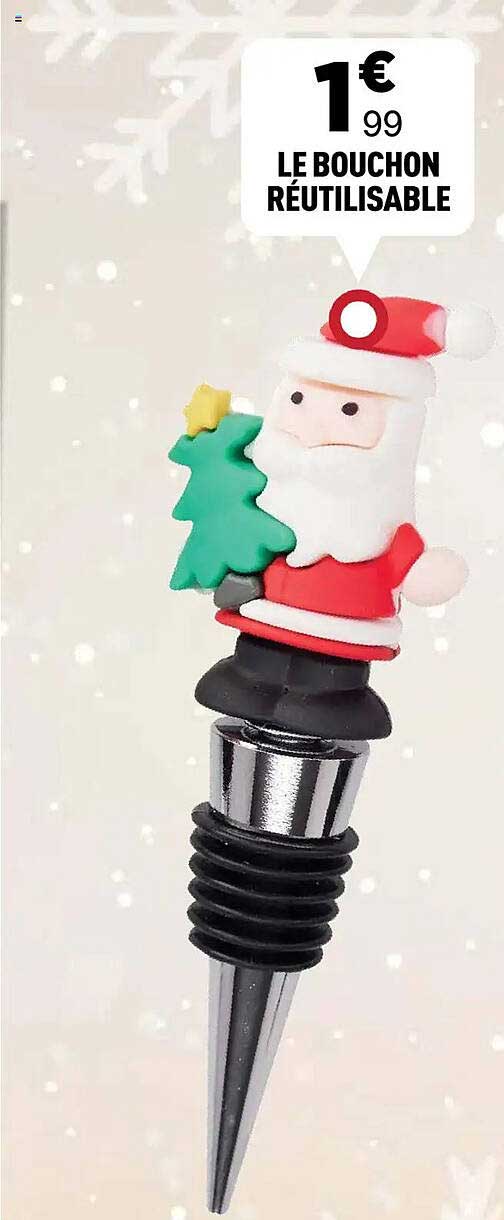 LE BOUCHON RÉUTILISABLE