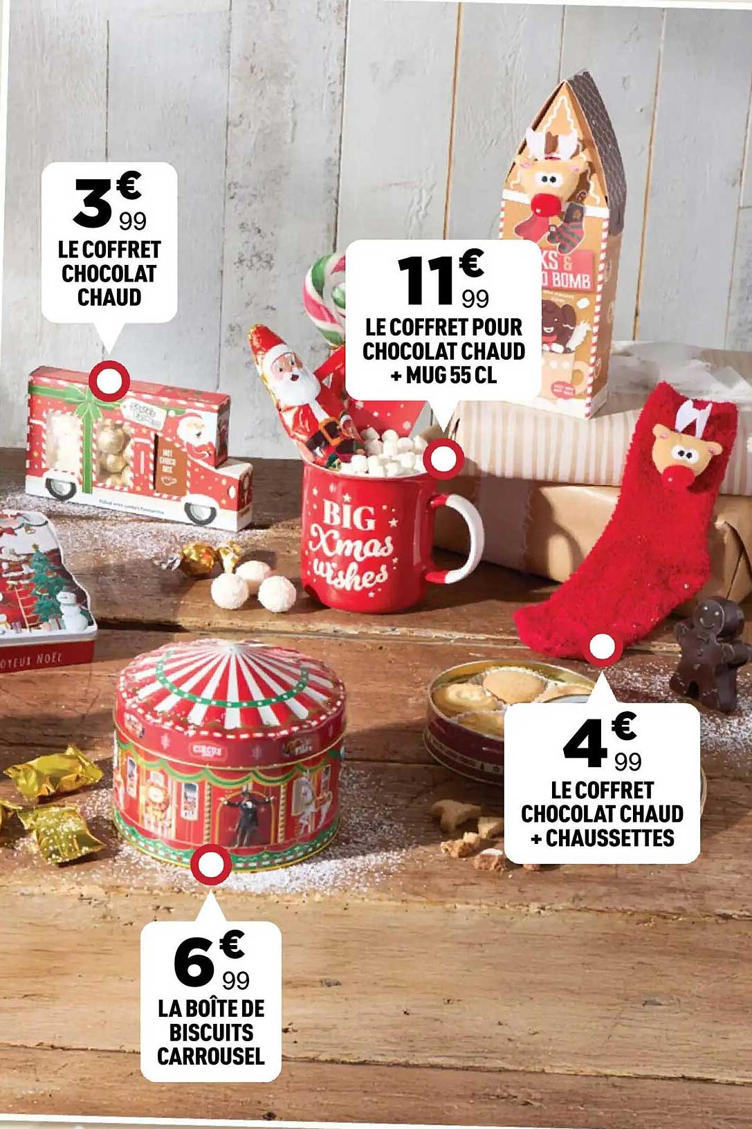 LE COFFRET POUR CHOCOLAT CHAUD + MUG 55 CL