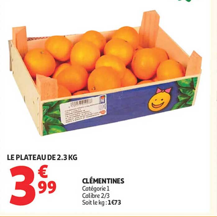 LE PLATEAU DE 2.3 KG