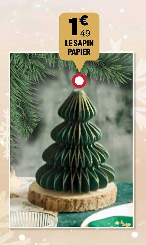 LE SAPIN PAPIER