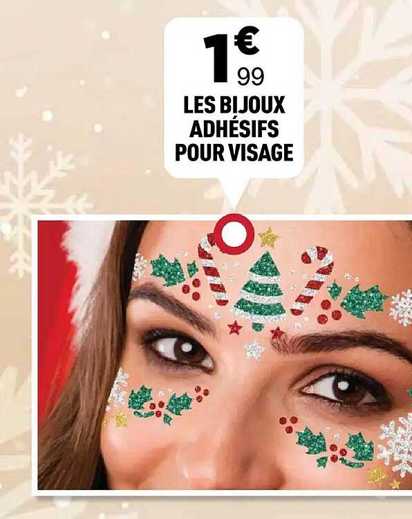 LES BIJOUX ADHÉSIFS POUR VISAGE