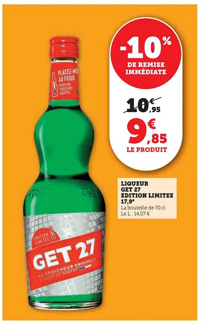 LIQUEUR GET 27 EDITION LIMITEE