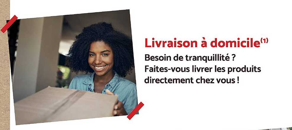 Livraison à domicile