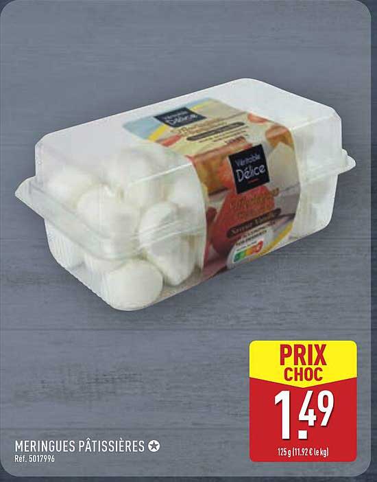 Meringues Pâtissières