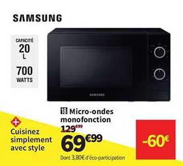 Micro-ondes monofonction