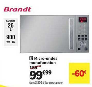 Micro-ondes monofonction