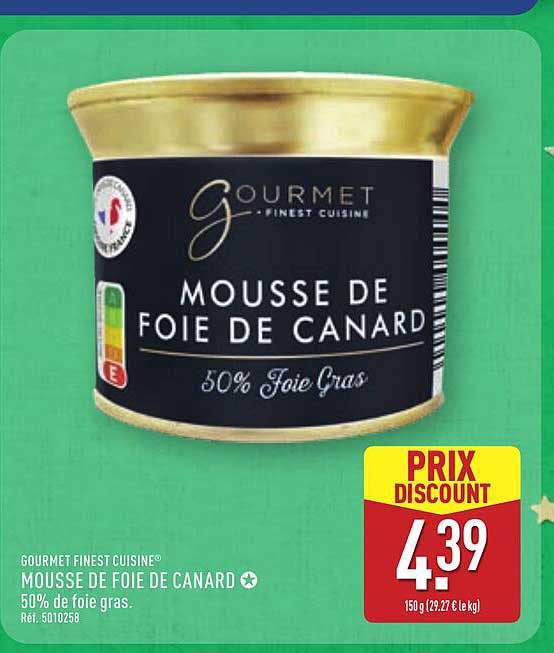 MOUSSE DE FOIE DE CANARD 50% de foie gras