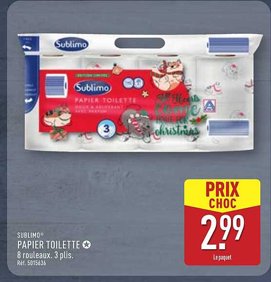 PAPIER TOILETTE