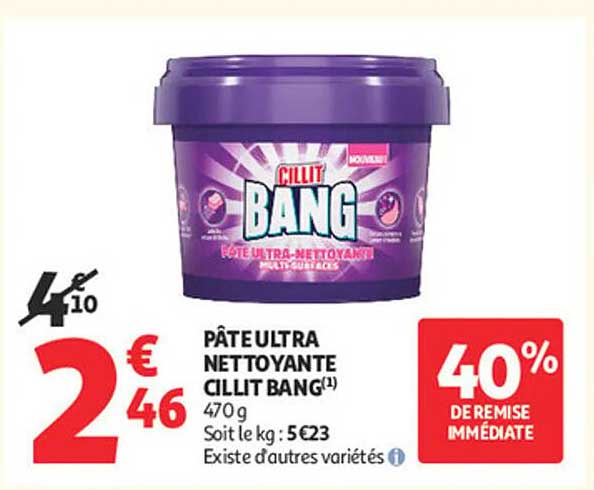 PÂTE ULTRA NETTOYANTE CILLIT BANG