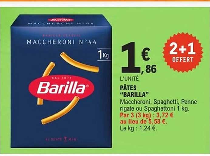 PÂTES "BARILLA"