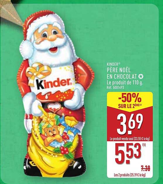 PÈRE NOËL EN CHOCOLAT