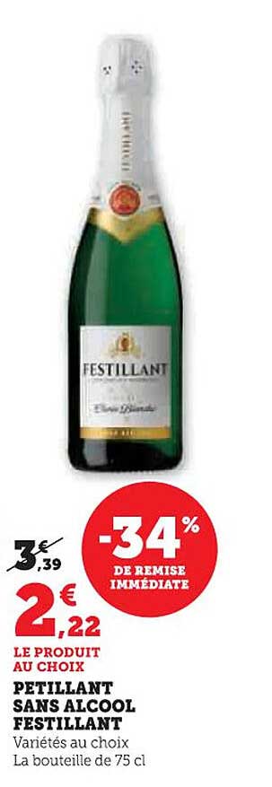 PETILLANT SANS ALCOOL FESTILLANT