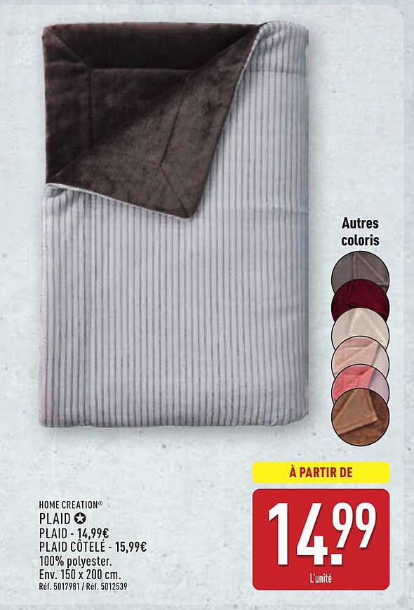 PLAID - 14,99€