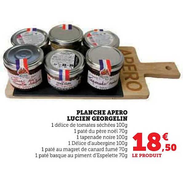 PLANCHE APERO LUCIEN GEORGELIN