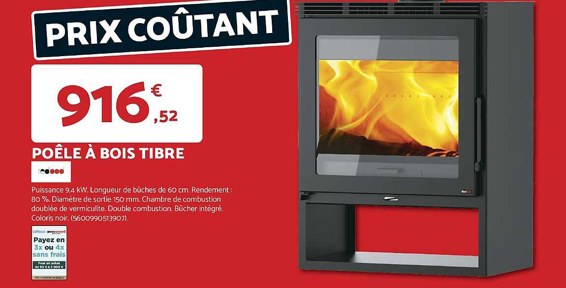 POÊLE À BOIS TIBRE