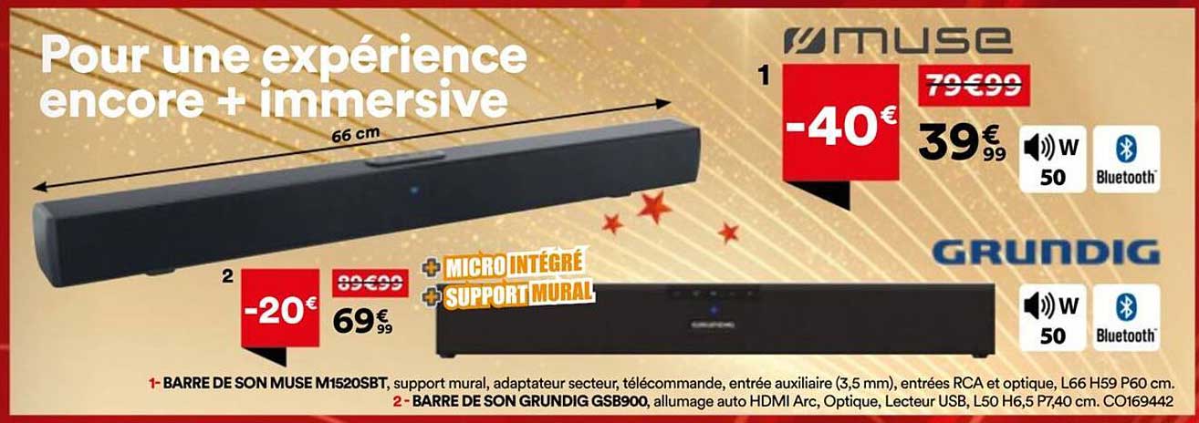 Pour une expérience encore + immersive