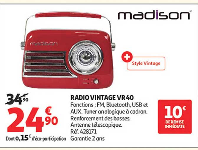 RADIO VINTAGE VR 40