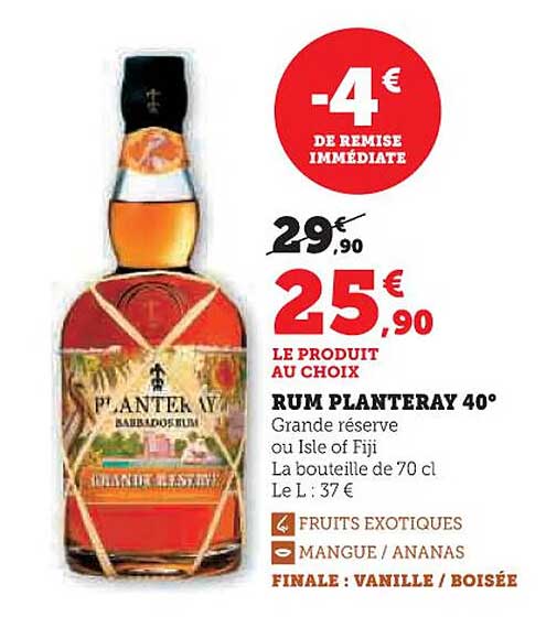 RUM PLANTERAY 40°