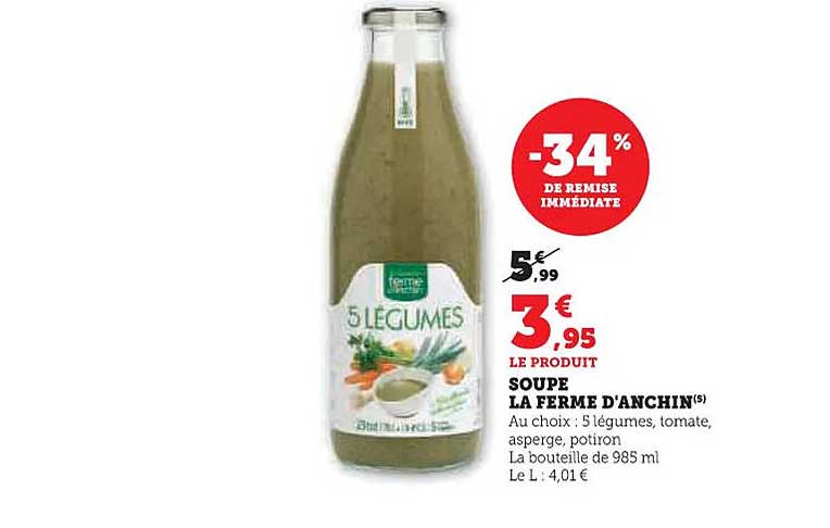 SOUPER LA FERME D'ANCHIN(S)
