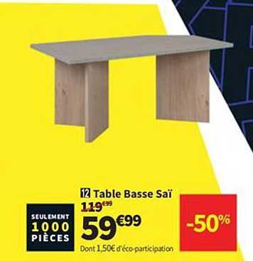 Table Basse Saï