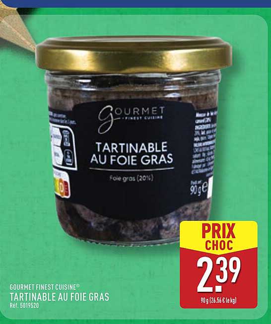 TARTINABLE AU FOIE GRAS