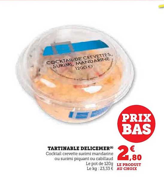 TARTINABLE DELICEMER