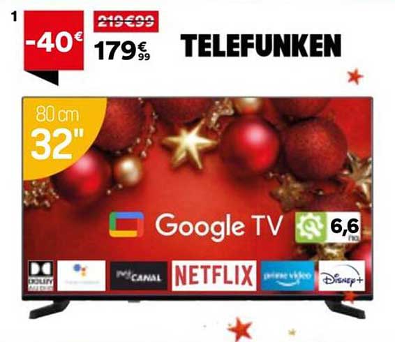 TELEFUNKEN 32" -40€