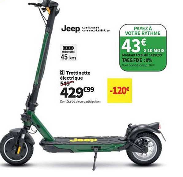 Trottinette électrique