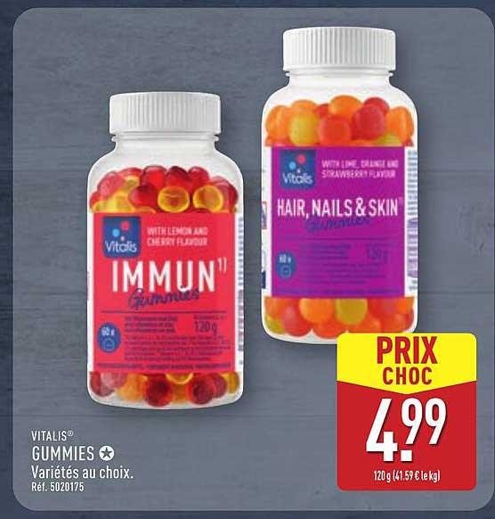 VITALIS® GUMMIES Varieté au choix