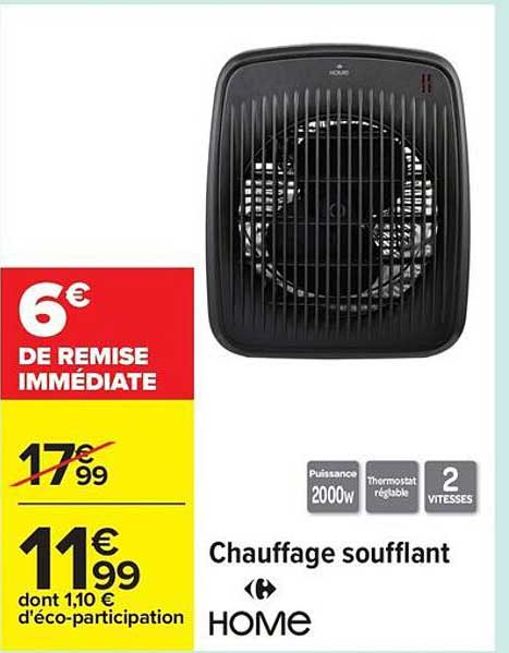 Chauffage soufflant