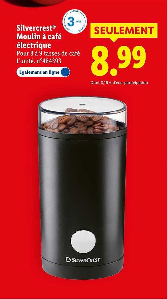 Moulin Caf Lectrique Lidlnull