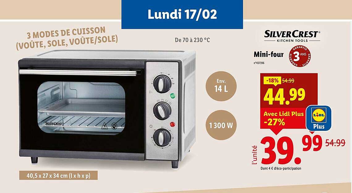 Mini Four Pas Cher Lidlnull