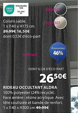 RIDEAU OCCULTANT ALDRA